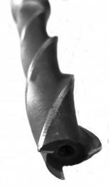 Фреза концевая 25,0 мм, удлиненная, к/х, Р6М5, КМ4, 3-х перая, 250/120 мм, ГОСТ 17026-71, СССР.